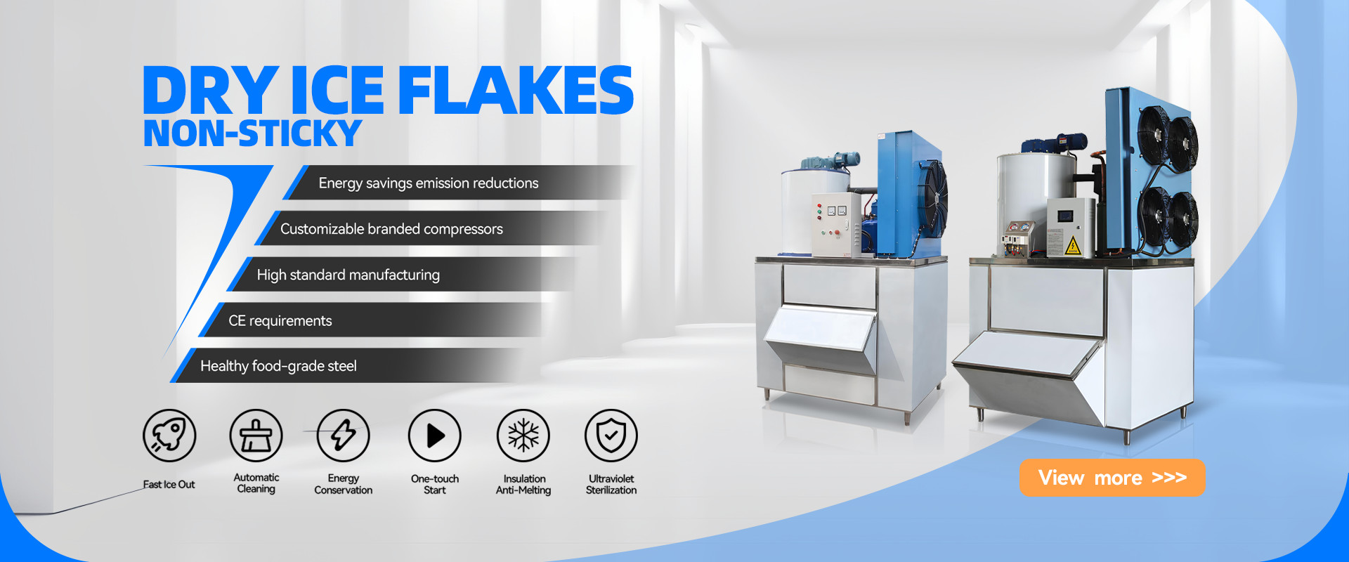 Qualidade Máquina comercial do cubo de gelo fábrica