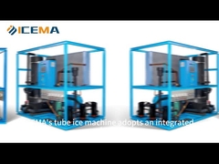 O Behemoth Frio! explora o milagre da refrigeração de uma máquina de gelo de tubo de 2 T
