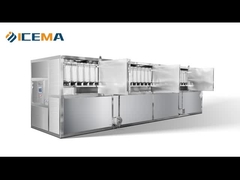 Máquinas gigantes de gelo criam maravilhas de gelo