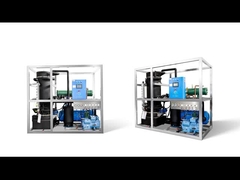 Máquina de fabricação de tubos de gelo de 22 mm de diâmetro com tensão 380v/50hz/3p