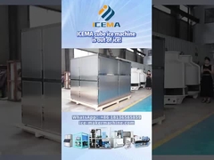 Máquina de gelo em cubos para desglaciamento