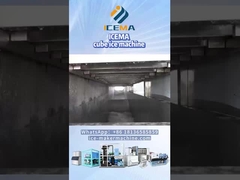 ICEMA Máquina de gelo industrial em distribuição de gelo