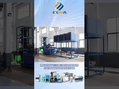 Máquina de gelo de tubo no gelo