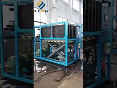 Exibição da máquina de gelo de tubo ICEMA