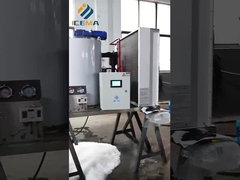 Máquina de gelo em flocos ICEMA em gelo fora