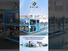 Exibição da fábrica de máquinas de gelo