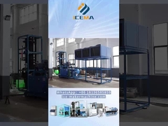 Colocação em serviço de grandes máquinas de gelo de tubo