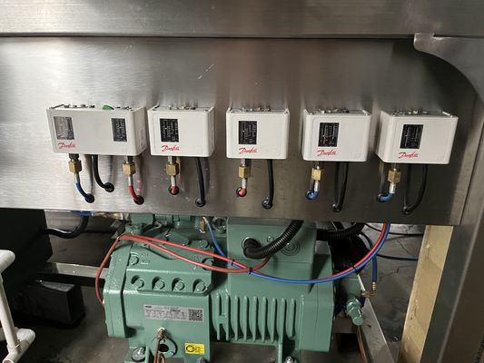 Máquina Industrial de Cubos de Gelo 5T/24H Aço Inoxidável 304