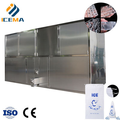 Bom preço Máquina Industrial de Cubos de Gelo 5T/24H Aço Inoxidável 304 on-line