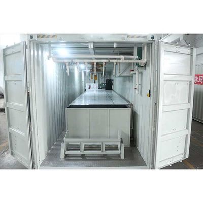 Máquina de Gelo Industrial para Contêiner 10t/24h R404a R22