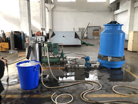 Máquina de fatura de gelo da máquina de gelo da pasta 3T/24H para o marisco