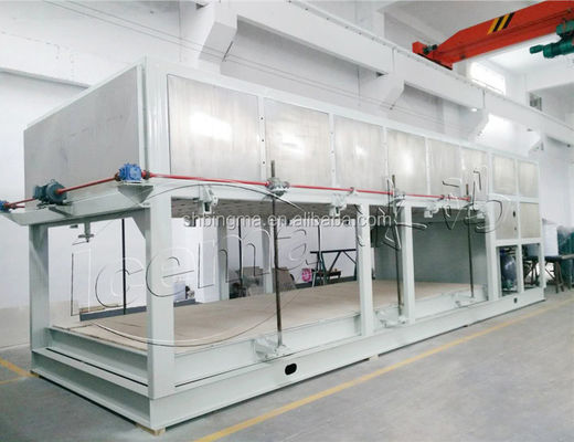 Água fresca refrigerando direta de máquina de gelo do bloco de R22 R404A 10 toneladas industrial