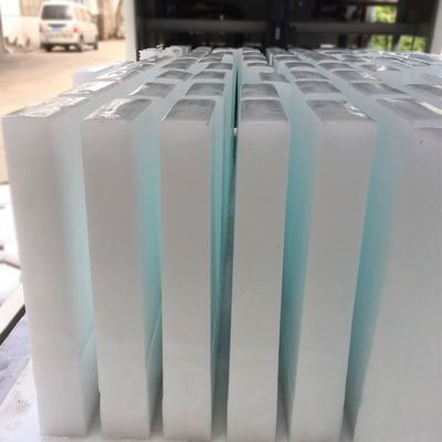 Água fresca refrigerando direta de máquina de gelo do bloco de R22 R404A 10 toneladas industrial