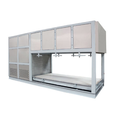 Máquina de gelo de bloco de resfriamento direto 2T industrial para venda fazenda fábrica planta industrial