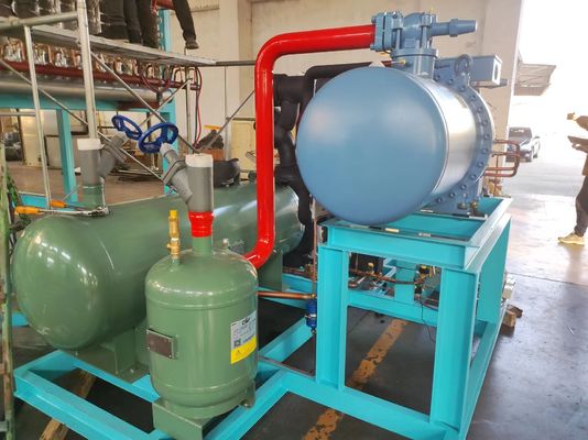 máquina de gelo refrigerando direta do bloco 25T