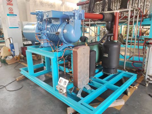 máquina de gelo refrigerando direta do bloco 25T