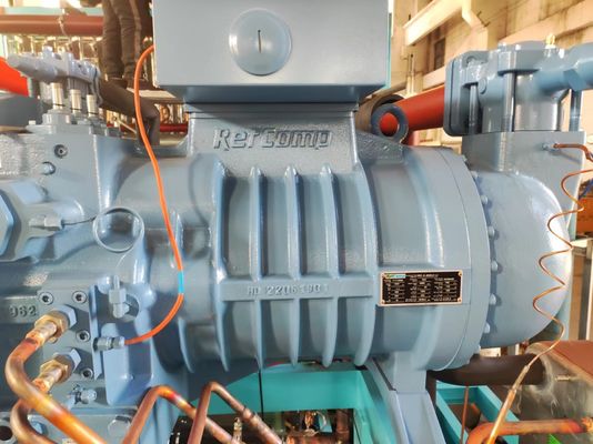 máquina de gelo refrigerando direta do bloco 25T