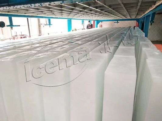 Máquina de fazer blocos de gelo tipo direto de 10 toneladas