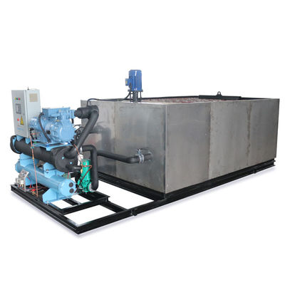 Bom preço máquina de gelo 5T do bloco da refrigeração da salmoura de 1T 2T 3T 6T 8T 10T on-line