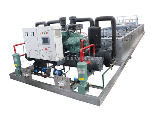 Bom preço CE 15 Toneladas Industrial Máquina de Fazer Bloco de Gelo 70,5KW 380V on-line