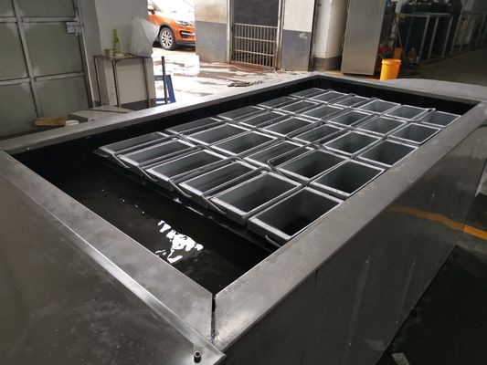 Industrial 2T/24H salmoura bloco de refrigeração máquina de gelo água salgada para fábrica de gelo/armazenamento a frio/resfriamento/fresco