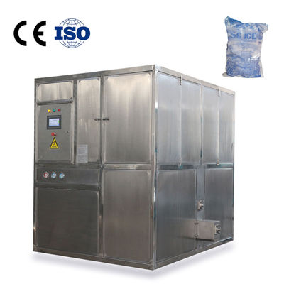 3T/24h Máquina de fazer gelo industrial automática grande cubo de gelo para cafeteria/bebida/indústria/fábrica de gelo