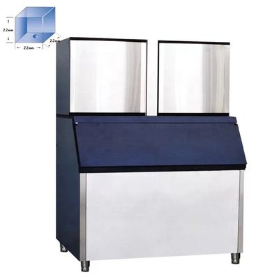 Bom preço máquina comercial do cubo de gelo 1000kg/24h para a barra de café dos hotéis das lojas da bebida do alimento on-line