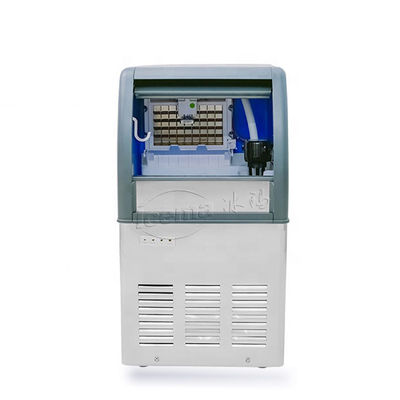 Máquina profissional de fabricação de blocos de gelo 68kg/24h Máquina comercial de cubos de gelo Bares/hotéis/lojas de alimentos e bebidas