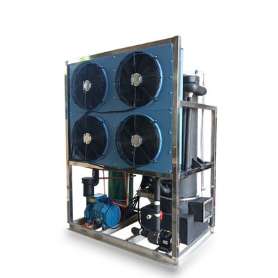 Tubo para máquina de gelo 8T com evaporador de aço inoxidável 8000kg