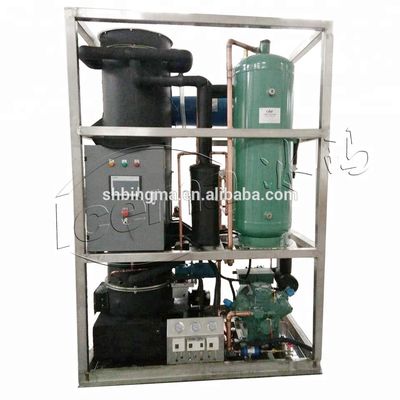 Máquina de gelo de tubo de alta qualidade de 5T máquina de gelo de tubo de 5000kg em indústria