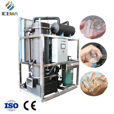 Bom preço Máquina de gelo de tubo comercial 8 toneladas/24 horas automática 380 V on-line