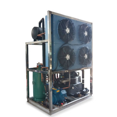 Máquina de gelo de tubo comercial 8 toneladas/24 horas automática 380 V