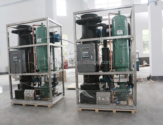 Máquina de fabricação de tubos de gelo / máquina de fabricação de tubos de gelo industriais de venda a quente utilizada em fábricas de fabricação de gelo