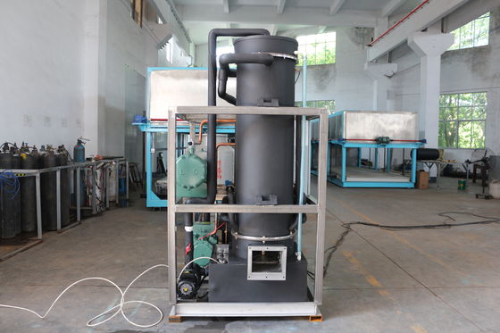 Máquina de gelo de tubo com válvula de expansão Danfoss-Dinamarca 380v/50hz/3p Voltagem para