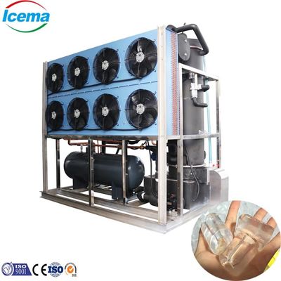 Máquina para fabricar tubos de gelo comercial 10 toneladas/24 horas automática