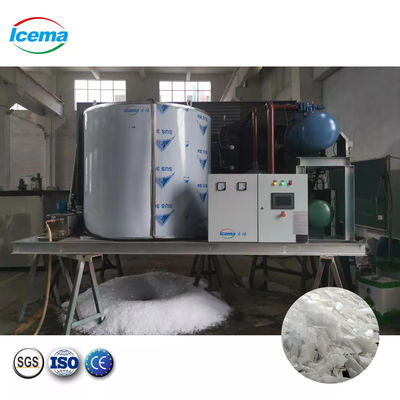 Máquina 220V de 20 Ton Industrial Freshwater Flake Ice