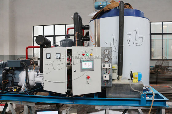 Máquina 220V de 20 Ton Industrial Freshwater Flake Ice