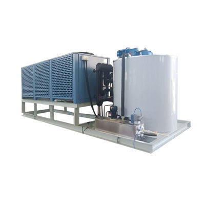 Máquina de gelo de água doce automática completa 380V do floco 25T/H