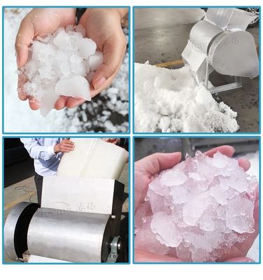 1000 ml volume de recipiente triturador de pó de gelo industrial / triturador de grânulos de gelo / trituradores de gelo barbeadores para manter fresco