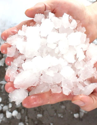 Máquina trituradora de blocos de gelo para flocos de neve em aço inoxidável