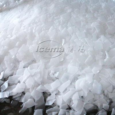 Máquina comercial de gelo em flocos de água do mar 1 tonelada 400 kg 380 V