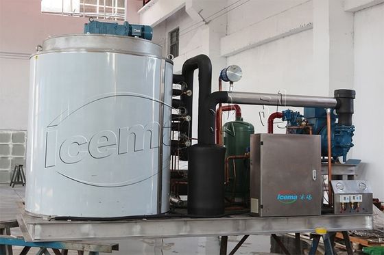 China 50 toneladas/dia máquina de gelo de flocos de neve em recipientes para refrigeração com preço de fábrica