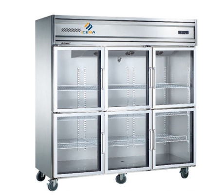 1350L Restaurante congelador comercial congelador vertical frigorífico frigorífico equipamento frigorífico