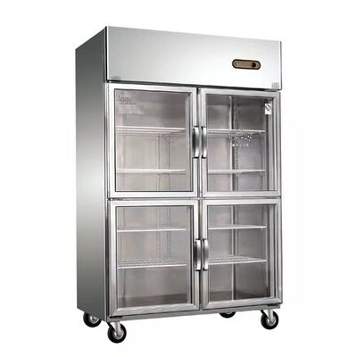 Mesa de trabalho para cozinha 780L Geladeira Freezer com quatro portas
