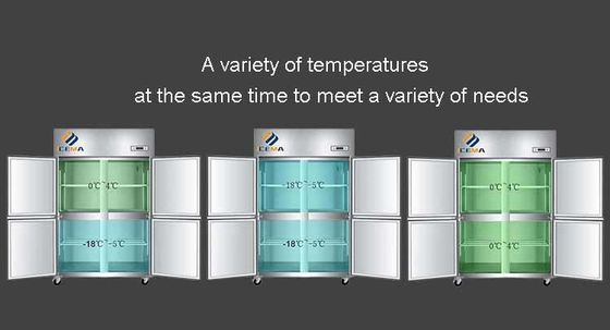 Geladeira Vertical 797L Freezer Comercial Frost Free Inteligente Baixa Temperatura Para Restaurante