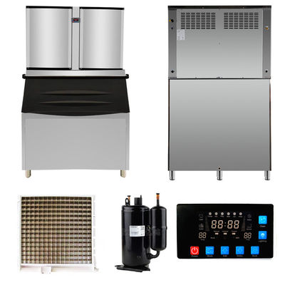 Venda a quente 750kg/24h Commercial Bar Ice Maker para loja de bebidas frias
