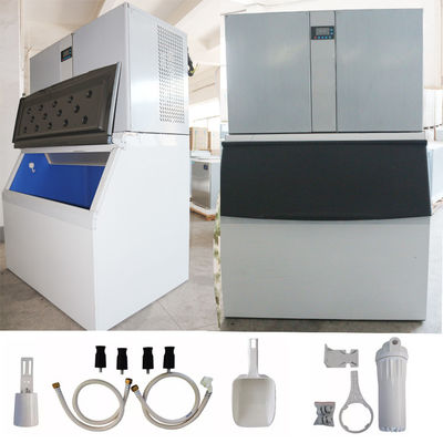 Máquina de fazer gelo comercial 500 KG 700 KG 900 KG 1000 KG/dia