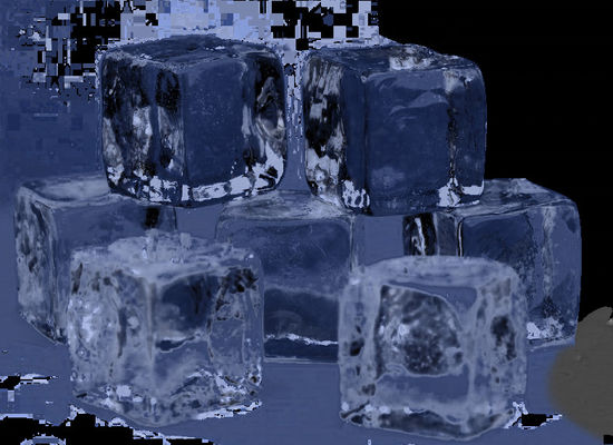 22*22*22mm tamanho de cubo de gelo Máquina de cubo de gelo industrial com sistema de controle de microcomputador