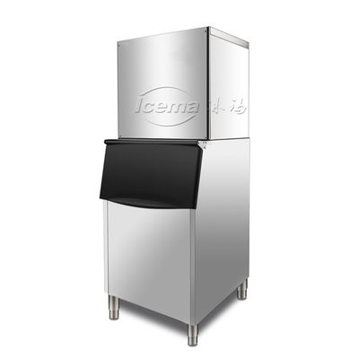 Dimensões personalizadas Máquina de fazer cubos de gelo com refrigerante R404a / R507a