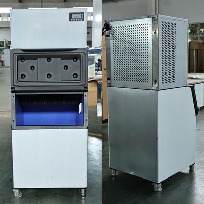 Máquina de gelo de 22 mm Cubo 450 kg Capacidade Adequada para bares Salões de dança e restaurantes